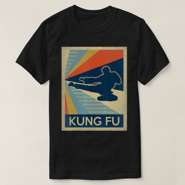 Vintage kung fu  T-Shirt (Design Front)