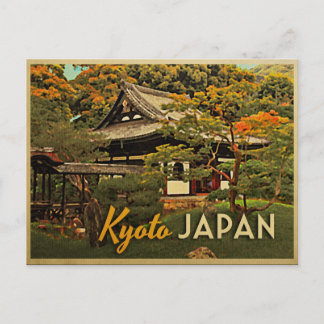Vintage Kyoto Japan Postcard