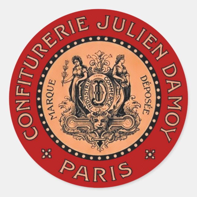 Vintage Label Sticker (Front)