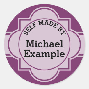 Vintage Label trans. white 02 + your backg. & Text