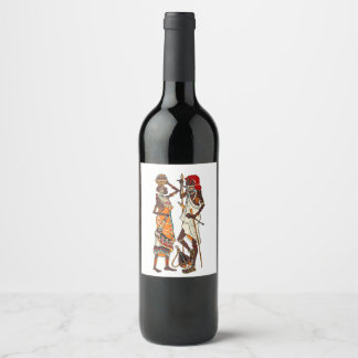 Vintage Lable Wine Label