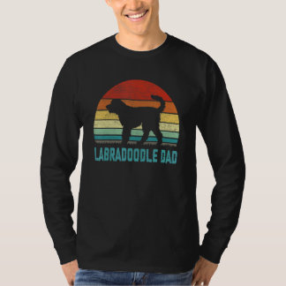 Vintage Labradoodle Dad Dog T-Shirt