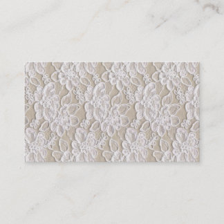 Vintage Lace Business Card