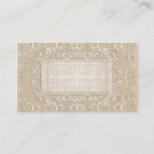 Vintage Lace Business Card