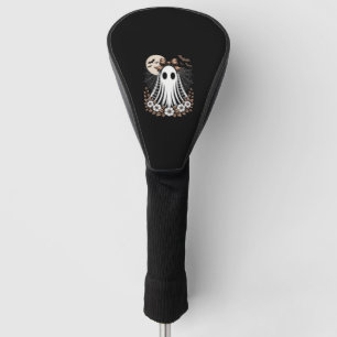 Vintage Lace Ghost Halloween Golf Head Cover