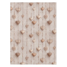 Vintage Lace Heart Strings