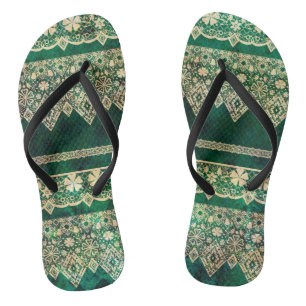 Vintage lace jandals