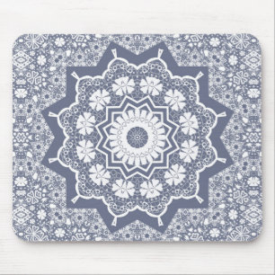 Vintage lace mouse pad