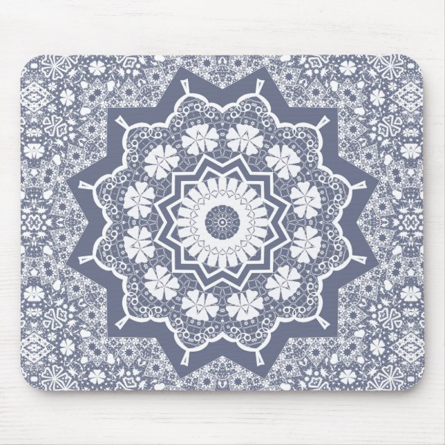 Vintage lace mouse pad (Front)