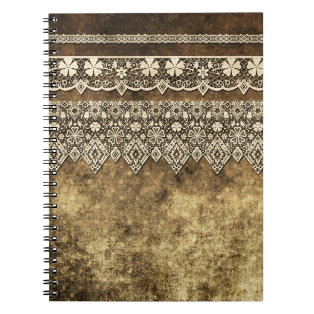 Vintage lace notebook (Front)