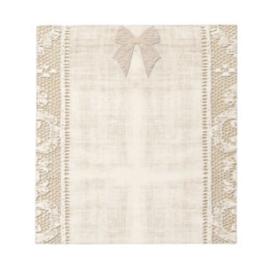 Vintage Lace Notepad