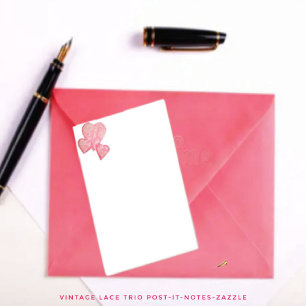 Vintage Lace Trio Post-it Notes