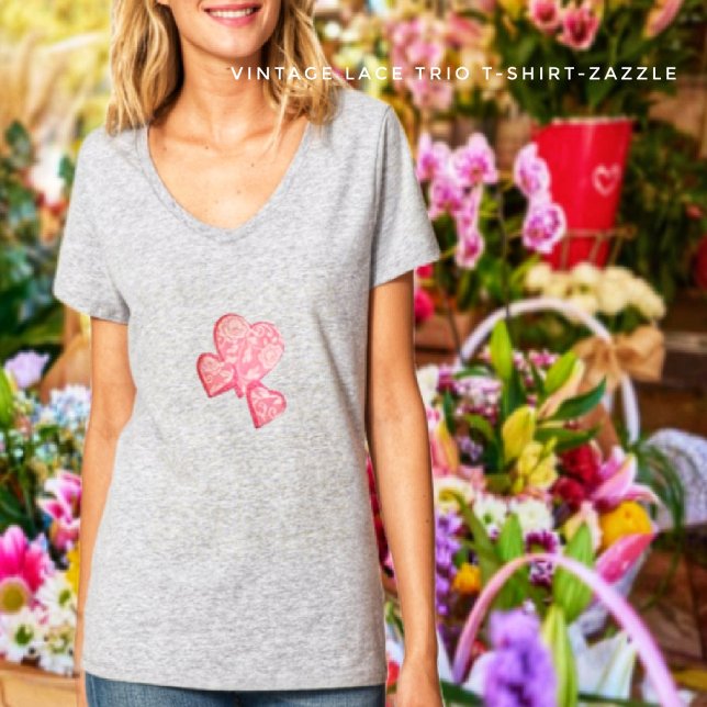 Vintage Lace Trio T-Shirt (Creator Uploaded)