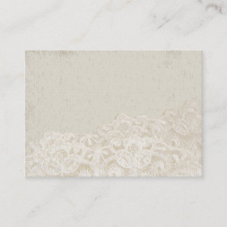 Vintage lace victorian business cards