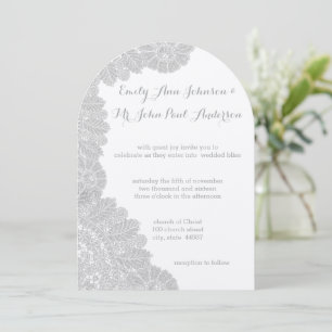 Vintage Lace Wedding Invitations