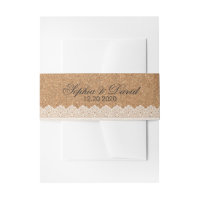 Vintage Lace Wine Cork Wedding