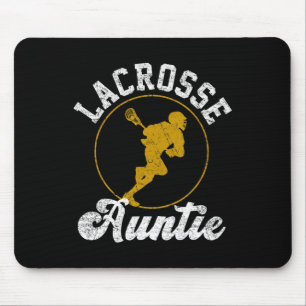 Vintage Lacrosse Auntie Lacrosse Lover Fathers Day Mouse Pad