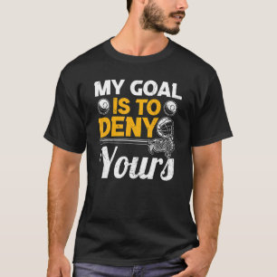 Vintage Lacrosse Player Goalie Coach Women's Mens  T-Shirt