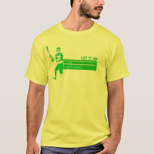 Vintage lacrosse shirt JD (Front)