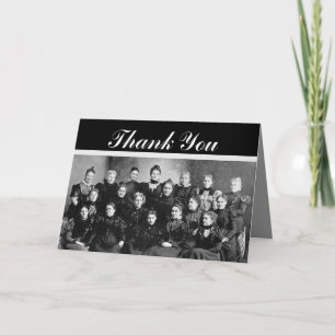 Vintage Ladies' Group Thank You Card