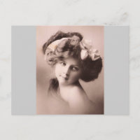 Vintage lady Circa 1900