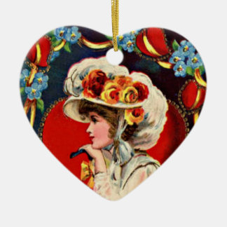 Vintage Lady Fashion Ornament