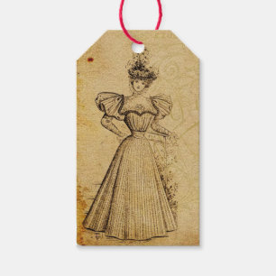 Vintage Lady Gift Tags