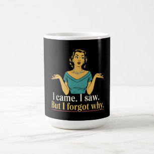 Vintage Lady Midlife Confession Coffee Mug