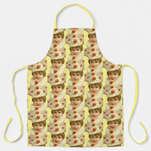 Vintage Lady Pierrot Apron