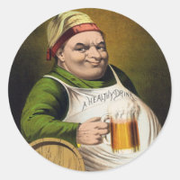 Vintage Lager Beer Advertisement