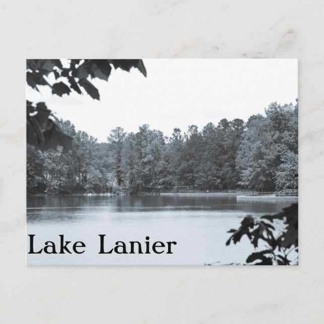 Vintage Lake Lanier Photo Postcard (Front)