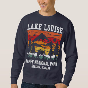 Vintage Lake Louise Banff Canada Bear Alberta Hi Sweatshirt