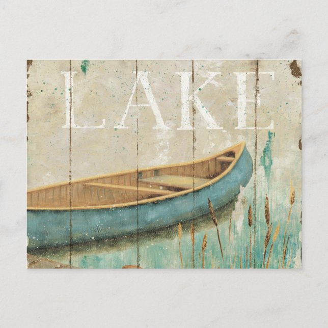 Vintage Lake Postcard (Front)