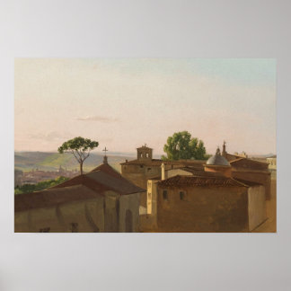 Vintage Landscape Painting Poster