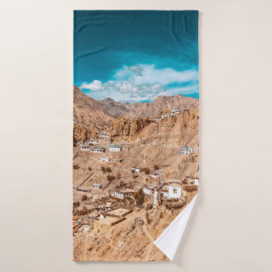 VINTAGE LANDSCAPE PHOTO BATH TOWEL