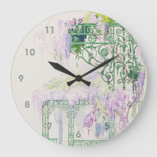 vintage large clock
