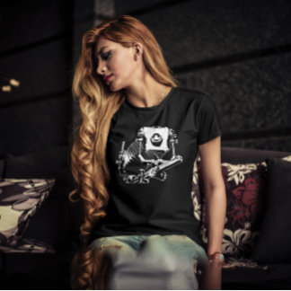Vintage large format camera graphic T-Shirt