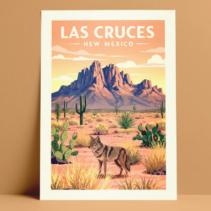Vintage Las Cruces New Mexico Postcard