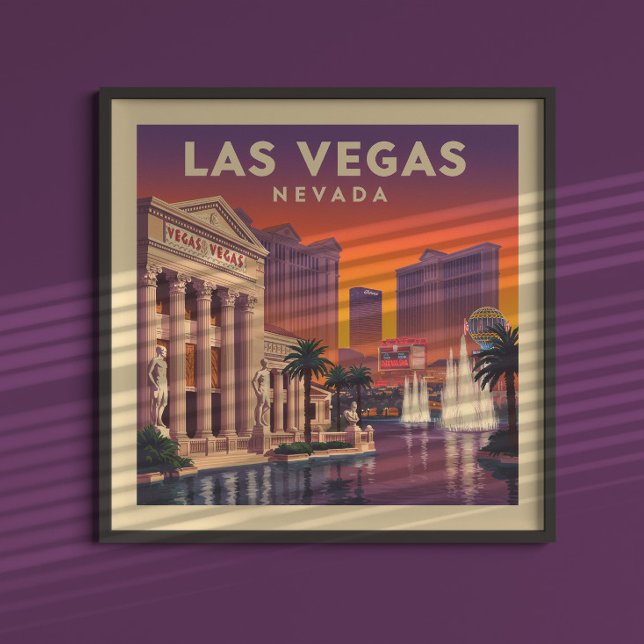 Vintage Las Vegas Nevada Poster (Creator Uploaded)
