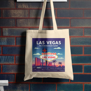 Vintage Las Vegas Nevada Tote Bag