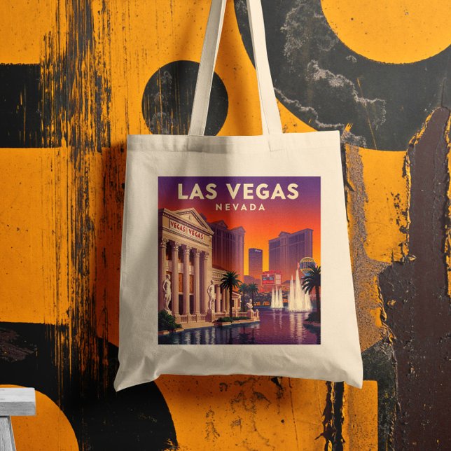 Vintage Las Vegas Nevada Tote Bag (Creator Uploaded)