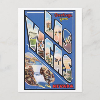 Vintage Las Vegas Postcard