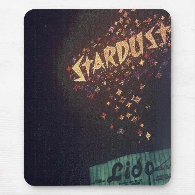 Vintage Las Vegas Stardust Hotel Mouse Pad (Front)