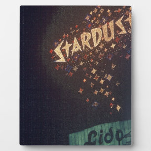 Vintage Las Vegas Stardust Hotel Plaque