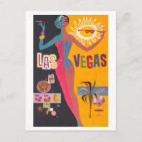 Vintage Las Vegas Travel Poster