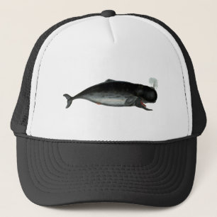 Vintage Laughing Whale Trucker Hat