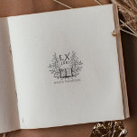 Vintage Laurel Book Ex Libris  Rubber Stamp<br><div class="desc">This "Ex Libris" rubber stamp features a vintage laurel with a book and a custom name.</div>
