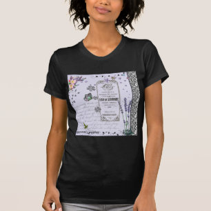 Vintage Lavender Collage T-Shirt