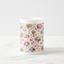 Vintage Lavender Floral Pattern Soft Purple Flower