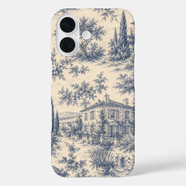vintage lavender Iphone 16 case (Back)